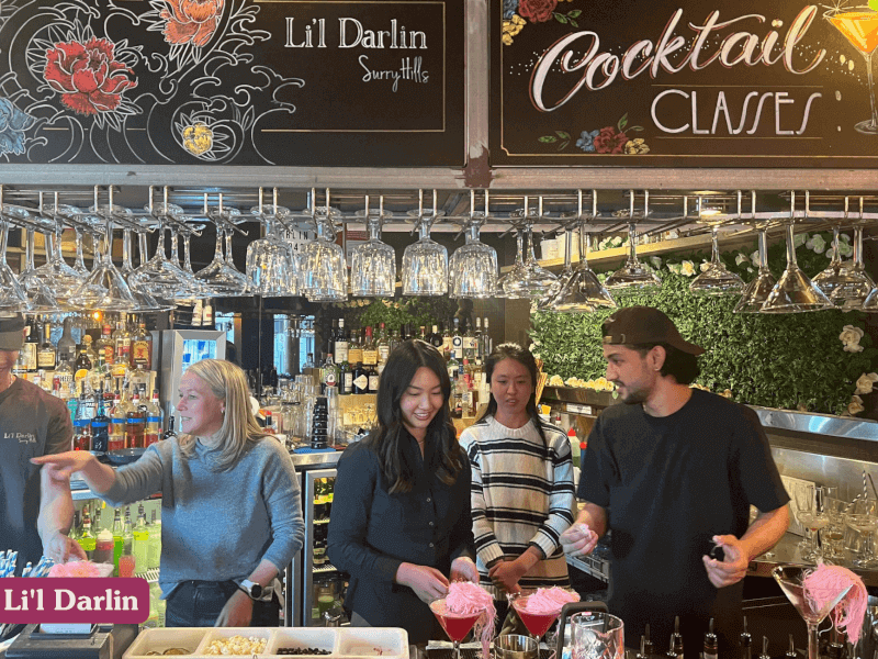 cocktail classes sydney